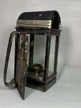 Старинный сигнальный свечной железнодорожный фонарь Германия, фото №10