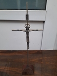 Крест с распятие и табличкой INRI, фото №5