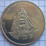 ДАНИЯ, 5 евро 1997 , История Датского флота, фото №2
