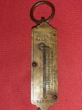 Старинные ручные пружинные весы кантер Hughes's Pocket Balance, фото №4