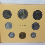 Набір монет, Ватикан, 1962, 8 шт. - 1, 2, 5, 10, 20, 50, 100, 500 лір, Іван XXIII, фото №5