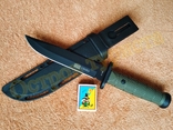  нож охотничий Columbia 2118B с ножнами 30 см, numer zdjęcia 2