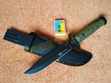  нож охотничий Columbia 2118B с ножнами 30 см, фото №4
