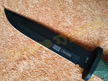  нож охотничий Columbia 2118B с ножнами 30 см, фото №6