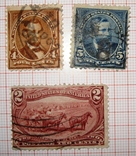 USA-27, марки США, 1898 підбірка, фото №4