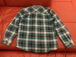 Теплая байковая рубашка на мальчика urban supply, р.10/140, фото №3