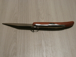 Нож туристический,складной,з фиксатором OKAPI 907Е 23.5см,ручка дерево, numer zdjęcia 7