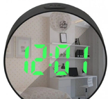 Дзеркальний LED годинник DT-6505 (будильник, термометр), numer zdjęcia 3