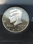 Річний набір монет США 1995(S) Proof срібло 900 проба, фото №5