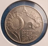 10 MARK (1972)OLYMPISCHE SPIELE MNCHEN, фото №2