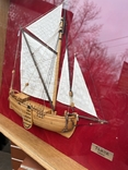 Парусник. Яхта. Тьялк 1890г. Морской сувенир, фото №7
