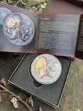 Срібна монета Цар Леонід Великий командуючий 5 Oz 5000 франків Камерун 2023 рік, фото №5