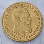 20 марок 1888 г. Пруссия, фото №2