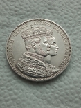 1 талер 1861р. Коронація Вільгельма l. І Августини., фото №2
