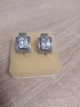 Сережки срібні 925 пр. Два набора плюс бонусс, фото №2