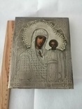 Ікона Казанська Пресвята Богородиця срібло 84 проба, фото №3