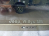 Willys MB "Jeep" с прицепом, 1944 г.Atlas, 1:43, фото №6