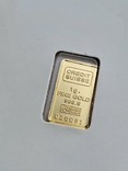 Золотий злиток 1 грам 999,9, фото №3