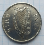 Ирландия 2 шиллинга 6 пенсов 1951 г., фото №7