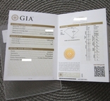 Природний діамант GIA 0.50 карат J / VS1 / EX / VG, фото №3