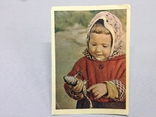 Открытка. Дети 1958, фото №2
