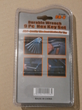 Набір Г-образних шестигранних ключів 9 од.,1,5-10 мм,Cr-V,55 HRC, фото №4