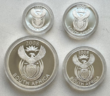 Набор серебряных монет 2008 года Трансграничный парк Аи-Аис-Рихтерсвелд, ЮАР, фото №8
