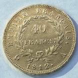 40 франков 1812 г. Франция, фото №3