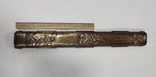 Серебряная накладка на большую Евангелия 1837 года, 84 пробы с инициалами автора., фото №3