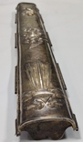 Серебряная накладка на большую Евангелия 1837 года, 84 пробы с инициалами автора., фото №11