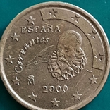 Іспанія / 10 євроцентів / 2000 (тип 1), фото №3