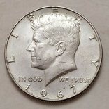 50 Центів 1967р. Срібло., фото №2