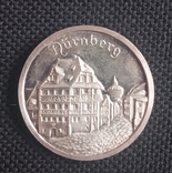 Німеччина 1971 Медаль до 500-річчя Альбрехта Дюрера Нюрнберг, фото №7