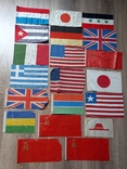 Флажки разных стран(из пароходства) 20шт., фото №2
