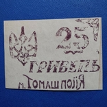 25 гривень 1919 Томашпіль (місто) Вінницька обл. Серія Б 099, фото №3