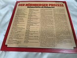 Платівка Нюрнбергский процесс Nrnberger Prozess Третій рейх історичні промови, фото №3
