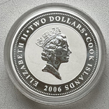2 доллар 2006 года, Марина Цветаева. Острова Кука, фото №8
