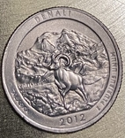 1/4 Доллара 2012(Аляска), фото №3