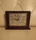 Французький годинник-будильник в карболітовому корпусі, фото №3