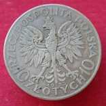 10 злот, Польша, 1933г., фото №6