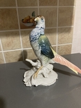 Фарфоровая статуэтка птицы Фазан ,Karl Ens, фото №2