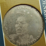 Нидерланды, 10 серебряных евро 2005 "25 лет правления королевы Беатрис", фото №5