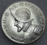 1 бальбоа 1947 г. Панама, серебро, фото №8