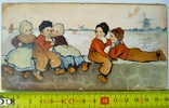 Етель Паркінсон 1868-1957 Діти граються на березі в Голландії, фото №6
