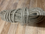 Канат лляний плетений 20м. Зусилля на розрив 540кг., фото №3