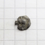 Місія, м.Кізік, 525-450рр. до н.е., срібний геміобол (чи тетартеморіон) - вепр/лев, 0.21г., фото №3