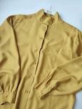 Красива стильна 100% шовкова сорочка блуза, оверсайз, Італія, фото №3