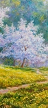 Весняний вальс Картина пейзаж автор Коротков С.В. 50х70 полотно олія, фото №7