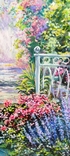 Квіткова гармонія Картина пейзаж автор Коротков С.В. 70х70 полотно олія, фото №6