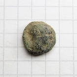 Антична монета (м.Метрополіс?), IV-ІІІ ст. до н.е. - Аполлон / бик, 1.63г., фото №6